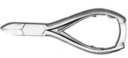 Gima - Pince à ongles pour couper les ongles épais sur les mains et les pieds, en acier inoxydable, longueur 14 cm