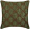 The HomeCentric Erde Grun Euro Kissen Shams, 65x65 cm Euro Kissen, Gold Wulstige Lattice Trellis Antique Euro Kissen Shams, Seide Euro Schein, Geometrisch Zeitgenossisch Euro - Tarnished Gold