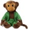 Pippi Langstrumpf AFFE Kuscheltier Herr Nilsson Stofftier 16 cm – Baby Spielzeug ab 0 Monate – kleines Teddy Äffchen Plüschtier