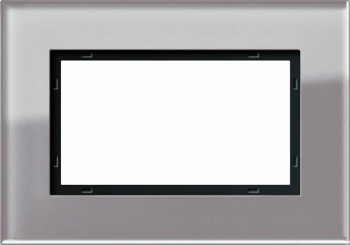 Gira 1001122 Abdeckrahmen 1 1 2 Fach Esprit Glas, Umbra