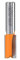 CMT 911.100.11 Fresa a Taglienti Diritti per Canali in Hw, Serie Corta, Grigio/Arancio