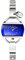 STORM London Temptress Charm Lazer Blue, Damenuhr, Herzanhänger, Wasserdicht bis 3 bar, Analoguhr, Edelstahlgehäuse, hochwertiges Mineralglas, 47013/LB