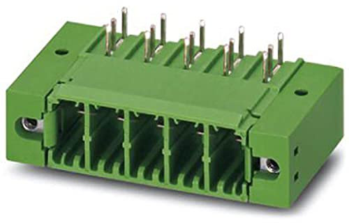 Phoenix Contact PC 5/4-GFU-7.62 Steckbarer Klemmenblock Header 4-Kontakte 7.62mm-Raster