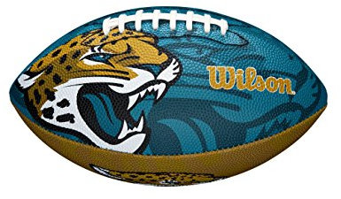 Wilson Unisex-Youth NFL JR TEAM LOGO FB JX American Football, JUNIOR