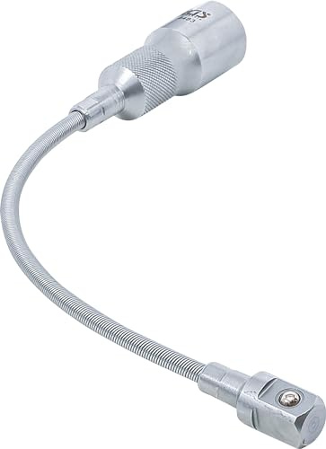 BGS 8483 | Flexible Verlängerung | Außen-/Innenvierkant 12,5 mm (1/2) | Länge 300 mm | 360° biegbar | zum Ansetzen und handfesten Verschrauben