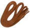 LACCICO COGNAC 6 mm breite flache gewachste Schnürsenkel Farbe:Cognac Länge:120 cm