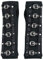 Poizen Industries Buckle Cuffs Frauen Stulpen schwarz 80% Baumwolle, 20% Polyester Gothic
