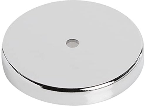 Rundmagnet 81 x 10 mm bis 43 kg Power Magnet rund super-stark verchromt