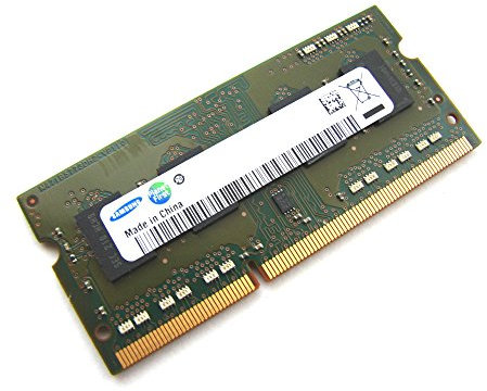 Samsung spartronic 2 GB 204 pin DDR3-1333 SO-DIMM(1333 mhz, PC3-10600S, CL9, 256Mx8, Single Rank) - Part M471B5773CHS - CH9 con netbook recettoriale chip struttura - adatto per tutti i modelli DDR3 I netbook