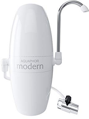 Übertischfilter Modern, neueste Generation von Auftischfiltern, Plug & Use Wasserfilter Aquaphor , Filtert Chlor, ebenso Schwermetalle, organisches Material, Phenol und Pestizide … Transportable