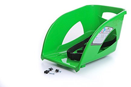 Unbekannt Kindersitz Sitz Lehne für Schlitten Kinderschlitten Rodel aus Kunststoff (Grün)