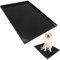 Ellie-Bo Replacement Black Galvanised Metal Tray for 30 inch Medium Dog Cage Crate