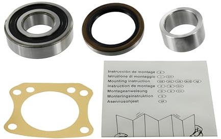 SKF Radlagersatz mit Wellendichtring VKBA 673 Position Hinterachse Außendurchmesser 72mm Höhe 111mm Länge 111mm Breite 84mm - OE Qualität