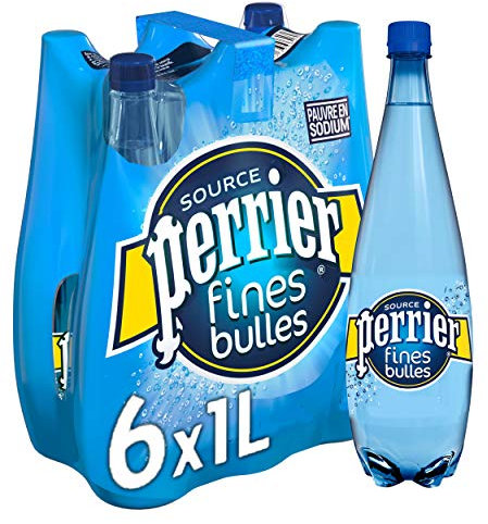 Perrier Fines Bulles Eau Minerale, 6 x 1L