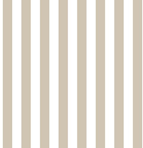 Galerie Smart Streifen Tapete – Braun, braun, Full roll (10M x 53 cm)