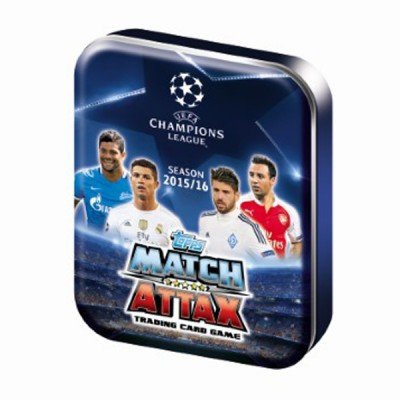 UEFA Champions League - Mini-Tin Saison 2015/16 - mit 36 Trading Karten