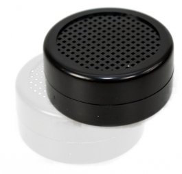 Lifestyle-Ambiente Humidor Polymerbefeuchter rund 5,6x2,5cm schwarz inkl Tastingbogen mit Magnethalterung