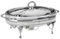 Oval Casserole Warmer - Silver Plated
