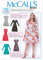 McCall's Patterns M7313 Damen Ausgestelltes Kleid, Größe RR (18W-20W-22W-24W)