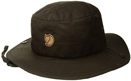 Fjällräven Erwachsene Abisko Summer Hat Hut, grün (Dark Olive), L