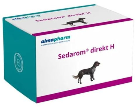 almapharm sedarom direkt h | 120 Tabletten | Ergänzungsfuttermittel für Hunde | Zum Ausgleich ernährungsbedingter Mängel an B-Vitaminen | Unterstützung des Nervenstoffwechsels