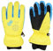 TRIWONDER Thermal Fleece Skihandschuhe Snowboard Handschuhe wasserdichte warme Winterhandschuhe für Kinder (gelb, XS (3-5 Jahre))