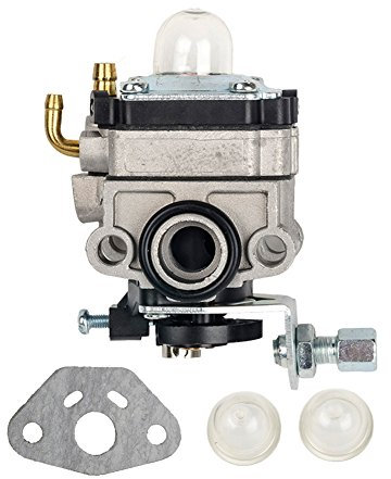 OxoxO Vergaser mit Primerpumpe + Dichtung für Honda GX31 GX22 FG100 Little Wonder Mantis Gartenfräse Carb 16100-zm5–803