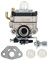 OxoxO Vergaser mit Primerpumpe + Dichtung für Honda GX31 GX22 FG100 Little Wonder Mantis Gartenfräse Carb 16100-zm5–803