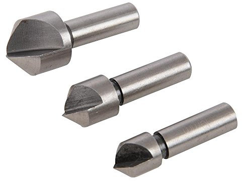 Silverline 298527 Set Svasatore HSS, 3 pezzi
