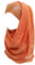 Lina & Lily Damen Hijab Muslimische Kopftuch Schal Turban mit Gold Glitzert Funkeln (Koralle)