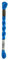 Anchor Perlgarn Stärke 5 4585000-00410 blau-türkis Stickgarn, 100 % Baumwolle, 5g Strängchen