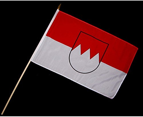 Everflag Stock-Flagge 30 x 45 : Franken