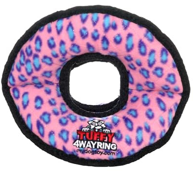 Tuffy Ultimate 4WayRing Leopard, Pink