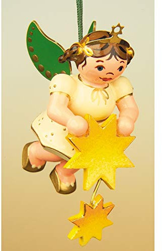 Hubrig-Volkskunst Baumbehang Engel - Sterntaler * Höhe 6cm