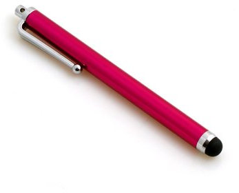 System-S Stylus Touch Pen kapazitiver Bildschirm Eingabe Stift in Pink für HP Slate 2 500 Touchpad