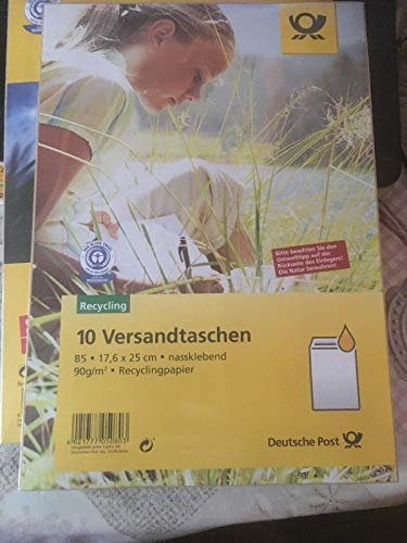 10 Versandtaschen Deutsche Post B5