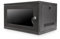 Dynamode Server Rack Data Cabinet-6U 400mm Deep Wall Mounted 19 Storage Rack for Home, Office, Server Room Computer Equipment with Glass Door, Removable Side Panels, Front-Rear Lockable