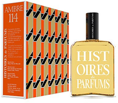 HISTOIRE DE PARFUMS Hist Coul Ambre 114 EDP Vapo 120 ml, 1er Pack (1 x 120 ml)