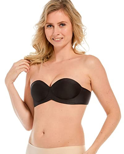 MAGIC BODYFASHION Damen Wing Bra Klebe BH, Schwarz, B EU