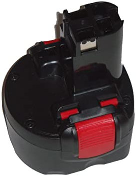 vhbw batteria compatibile con Bosch 32609-RT, 32609, GDR 9.6V, GSR 9.6 New Version, GSR 9.6-1, GSR 9.6-2 utensile elettrico (3000 mAh, NiMH, 9,6 V)