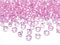 PartyDeco Diamant Konfetti, verstreute Dekoration- Diamant Perlen Kristalle hell rosa DIY Handwerk Tischdekorationen für Hochzeiten Geburtstag Parteien Karneval