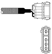 Delphi ES10333-12B1 Lambda Sensor