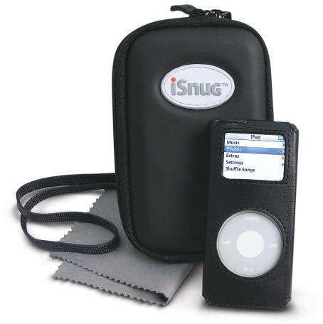 HandStands iSnug Set für iPod Nano schwarz