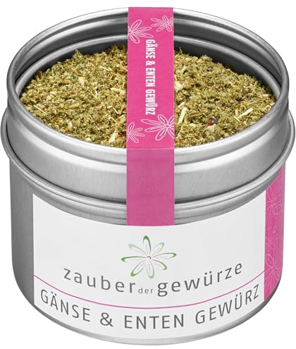 Zauber der Gewürze Gänsegewürz - leckere Enten und Gans Gewürzmischung, für Gänsebraten und Entenbraten sowie als Gewürzmischung für Geflügel, 35 g