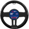 Sparco Lenkradbezug Sport 1 Schwarz / Grau, 38 x 38 x 4 cm