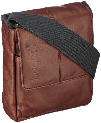 Bugatti Bags Messenger Bag John D Hochformat Klein, braun, 18 x 23 x 8 cm, 3 liters, 49538502