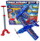 Top Secret Toys Aero-Storm Aerobatic Toy Stunt Plane (Red) with Air Powered Engine, High Flying Trick Airplane, Propeller Powered by Hand Pump Pressurized Air, STEM Toy for Kids, Boys, Girls Ages 8+