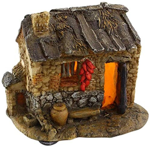 Top Collection Enchanted Story Garten und Terrarium Südlicher Stil Feenhaus Outdoor Dekor mit Licht