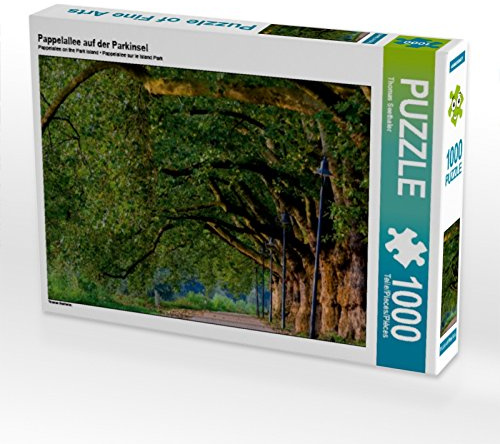 CALVENDO Puzzle Pappelallee auf der Parkinsel | 1000 Teile Lege-Größe 64 x 48 cm Foto-Puzzle für glückliche Stunden
