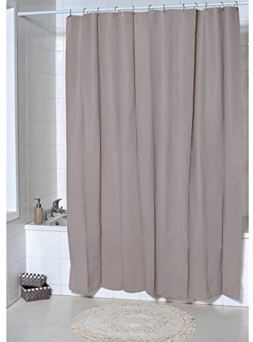 TENDANCE - Rideau de Douche peva 180x200cm - Taupe